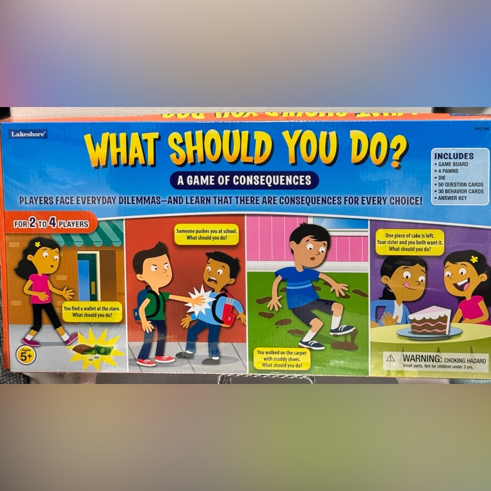 What Should You Do? Board Game Box